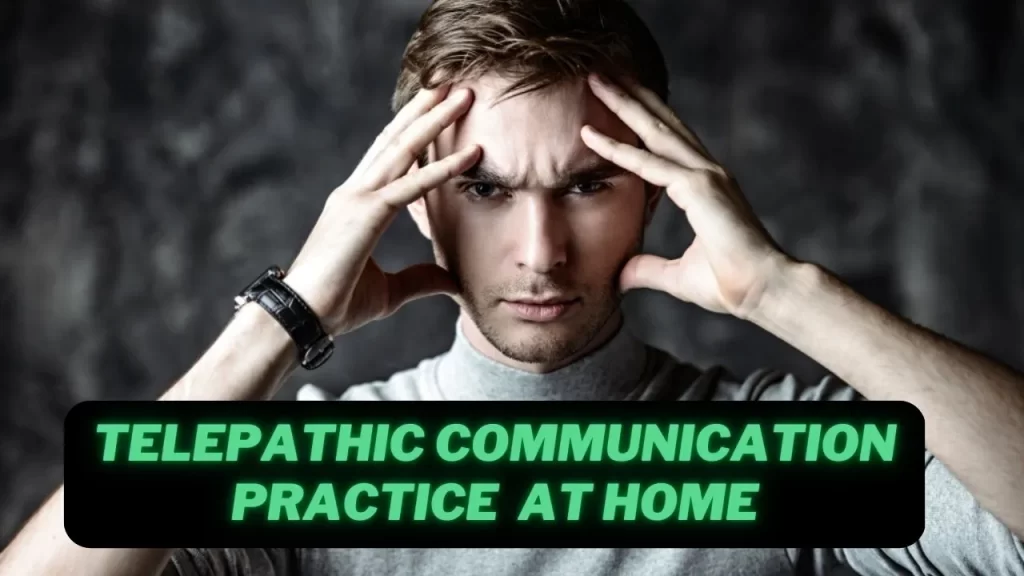 Telepathic communication practice in Hindi