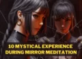 Mirror meditation tratak gazing technique