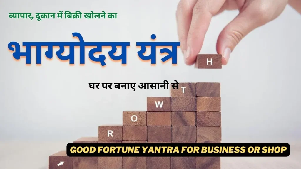 Good Fortune Yantra for Business or Shop