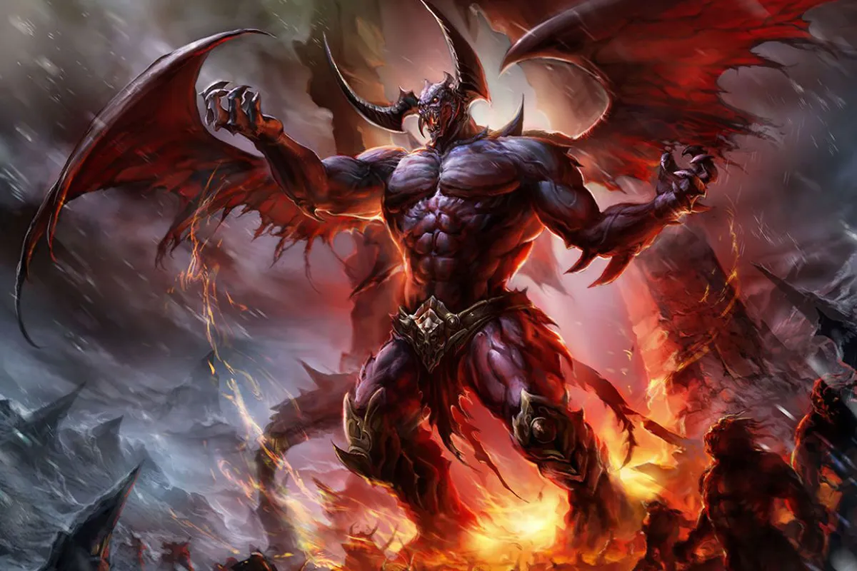 demon protector of hidden treasure