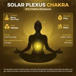solar plexus chakra infographic